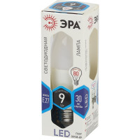 Светодиодная лампа ЭРА LED B35-9W-840-E27, свеча, нейтральный Б0027972