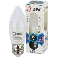 Светодиодная лампа ЭРА LED B35-9W-840-E27, свеча, нейтральный Б0027972