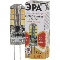 Светодиодная лампа ЭРА LED JC-1,5W-12V-827-G4, капсула, теплый Б0033188
