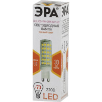 Светодиодная лампа ЭРА LED JCD-9W-CER-827-G9, капсула, теплый Б0033185