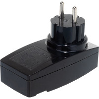 Адаптер ЭРА SP-1e-USB-B Polynom 1гн 220V + 2xUSB 2100mA, c заземлением, черный Б0026333