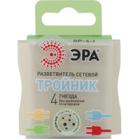 Тройник ЭРА SP-4-I 4гн, без заземления