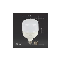 Светодиодная лампа ЭРА LED POWER T140-85W-6500-E27/E40, колокол, холодный Б0032088
