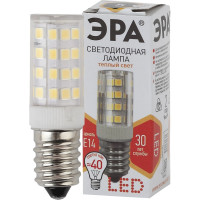 Светодиодная лампа ЭРА LED T25-5W-CORN-827-E14, капсула, теплый Б0033030