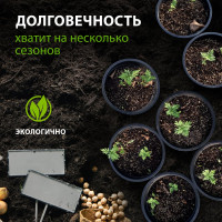 Горшочек для рассады Без бренда 90 х 80 мм, полистирол, 10 шт. 64343