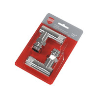 Набор дизайн-вентилей Royal Thermo PIANO угловой хром 1/2 НС-1144294