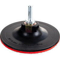 Насадка твердая с липучкой 115 мм для дрели и УШМ MATRIX 76229