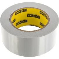 Алюминиевая лента STAYER Professional, до 120С, 50мкм, 50мм х 50м 12268-50-50