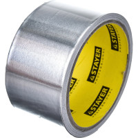 Алюминиевая лента STAYER, до 120С, 50мкм, 50мм х 10м 12268-50-10