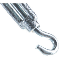 Талреп STAYER DIN 1480, крюк-крюк, М6, 15 шт, оцинкованный, 30525-06
