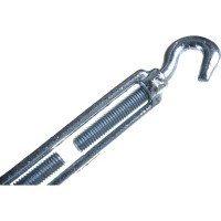 Талреп STAYER DIN 1480, крюк-крюк, М8, оцинкованный, 30525-08