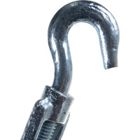 Талреп STAYER DIN 1480, крюк-крюк, М8, оцинкованный, 30525-08