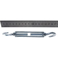 Талреп STAYER DIN 1480, крюк-крюк, М8, оцинкованный, 30525-08