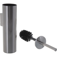 Подвесная щетка для унитаза WasserKRAFT матовый хром K-1057