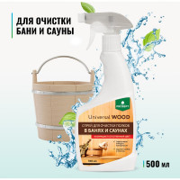 Спрей для очистки полков в банях и саунах PROSEPT Universal Wood 0.5 л 264-05