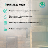 Спрей для очистки полков в банях и саунах PROSEPT Universal Wood 0.5 л 264-05