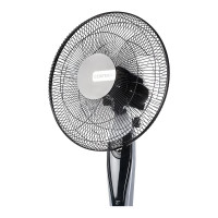 Напольный вентилятор Centek  (черный) 65Вт, Пульт ДУ, LED, 1.3м, 43см, таймер, тяжелая база, CT-5010