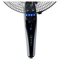 Напольный вентилятор Centek  (черный) 65Вт, Пульт ДУ, LED, 1.3м, 43см, таймер, тяжелая база, CT-5010