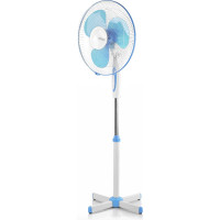Напольный вентилятор Centek CT-5015 (синий) 40Вт, LED, 43см, 1.25м, 3 скорости, автоповорот, CT-5015 Blue