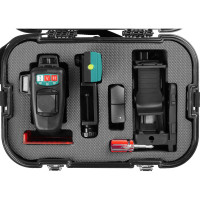 Лазерный нивелир KRAFTOOL LL-3D-4 360 градусов, 20м, 70м, детектор 34640-4