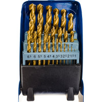 Набор сверл по металлу Мастер (25 шт, 1-13 мм) ПРАКТИКА 911-963