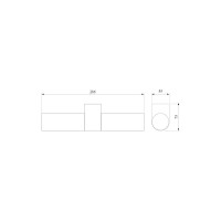 Настенный светильник Elektrostandard 1242 AL14 / Round 2х42W хром a031603