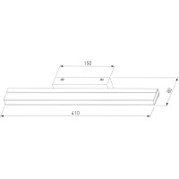 Настенный светодиодный светильник Elektrostandard MRL LED 1075 / Tabla LED хром a040510