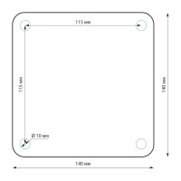 Садово-парковый светильник Elektrostandard 1550 TECHNO /черный a035095