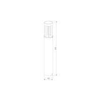 Садово-парковый светильник со светодиодами Elektrostandard 1622 TECHNO LED / APART a039873