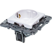 Розетка ЭРА Elegance 2P+E Schuko 16A-250В, IP20, белый 14-2101-01 Б0034264