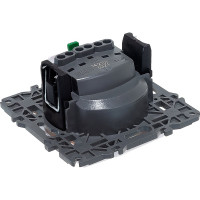 Розетка ЭРА Elegance 2P+E Schuko 16A-250В, IP20, белый 14-2101-01 Б0034264