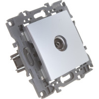 Розетка TV ЭРА 14-3101-03 одиночная, IP20, Elegance, алюминий Б0034292