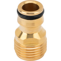 Адаптер латунный, 1/2", внешняя резьба PALISAD 66272