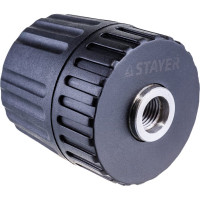 Патрон быстрозажимной 3/8", 0,8-10 мм STAYER 29052-10-3/8