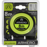 Рулетка с автоблокировкой Armero 8 м/25 мм A100/082