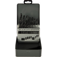 Набор сверл по металлу HSS DIN 338, 1,0-10,0 мм, 19 шт. KEIL 300500110