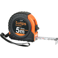 Рулетка с фиксатором 5 м/19 мм Tulips tools II10-005