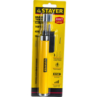 Газовая горелка-карандаш STAYER MaxTerm, регулировка пламени, 1100С 55560