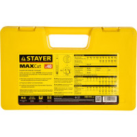 Набор метчиков и плашек STAYER MASTER 40 предметов 2805-H40_z01