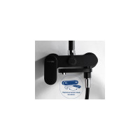 Душевой комплект со смесителем для душа WasserKRAFT 80/125 x 54,1 см A17401