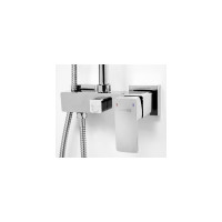 Душевой комплект со смесителем для душа WasserKRAFT 80/115 x 54,2 см A17702