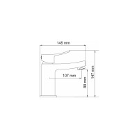 Смеситель для раковины WasserKraft Aller 1064
