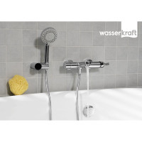 Смеситель для ванны с коротким изливом WasserKraft Беркель (Berkel) 4801