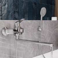 Смеситель для ванны с длинным изливом WasserKRAFT Rossel 2802L
