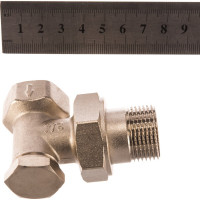 Угловой запорно-регулируемый клапан PRO AQUA 3/4 LVA-m20-f20x