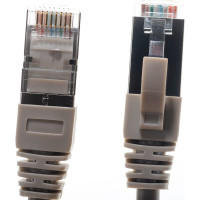 Коммутационный шнур NIKOMAX F/UTP 4 пары, серый, 1,5м NMC-PC4SD55B-015-GY