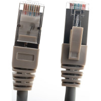Коммутационный шнур NIKOMAX F/UTP 4 пары, серый, 3м NMC-PC4SD55B-030-C-GY