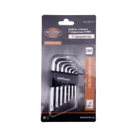 Набор Г-образных ключей TORX T10-T40 7 предметов AV Steel AV-367107