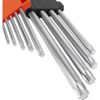 Набор экстрадлинных Г-образных ключей TORX  T10-T50 9 предметов AV Steel AV-369109