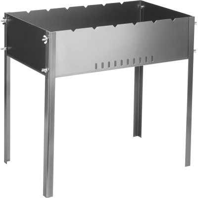 Мангал на барашках PALISAD Camping 500х305х500 мм, сталь 1.2 мм 69574